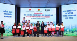 150 scholarships were awarded in the 2025 SCG Sharing the Dream program, marking 18 years of accompanying Vietnam’s young generation.
